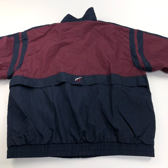 USA Olympics JCPenney Large Vintage Windbreaker Vented Men Zip Jacket MINT - Picture 1 of 13